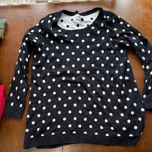 Charter club 2x Polka Dot Women's Sweater